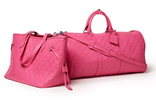 Glamaholic Lifestyle Monogram Travel Set in Hot Pink